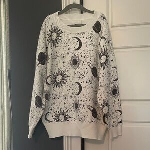 Celestial Honey & Sparkle Girls Sweater